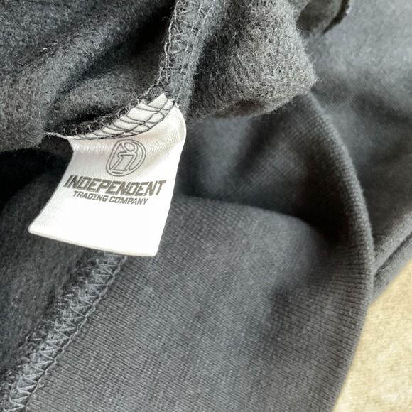 Vlone x Pop Smoke The Woo Hoodie Pullover Double Sided Black Rap Rose Men Sz S - Picture 4 of 7